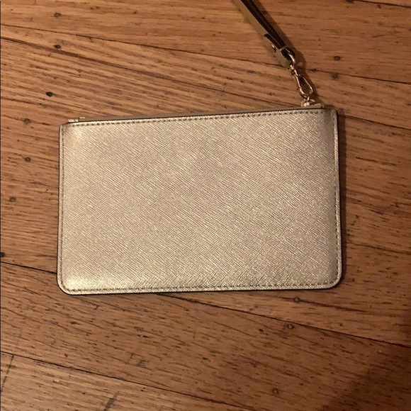 Kate spade gold wristlet - Picture 2 of 5